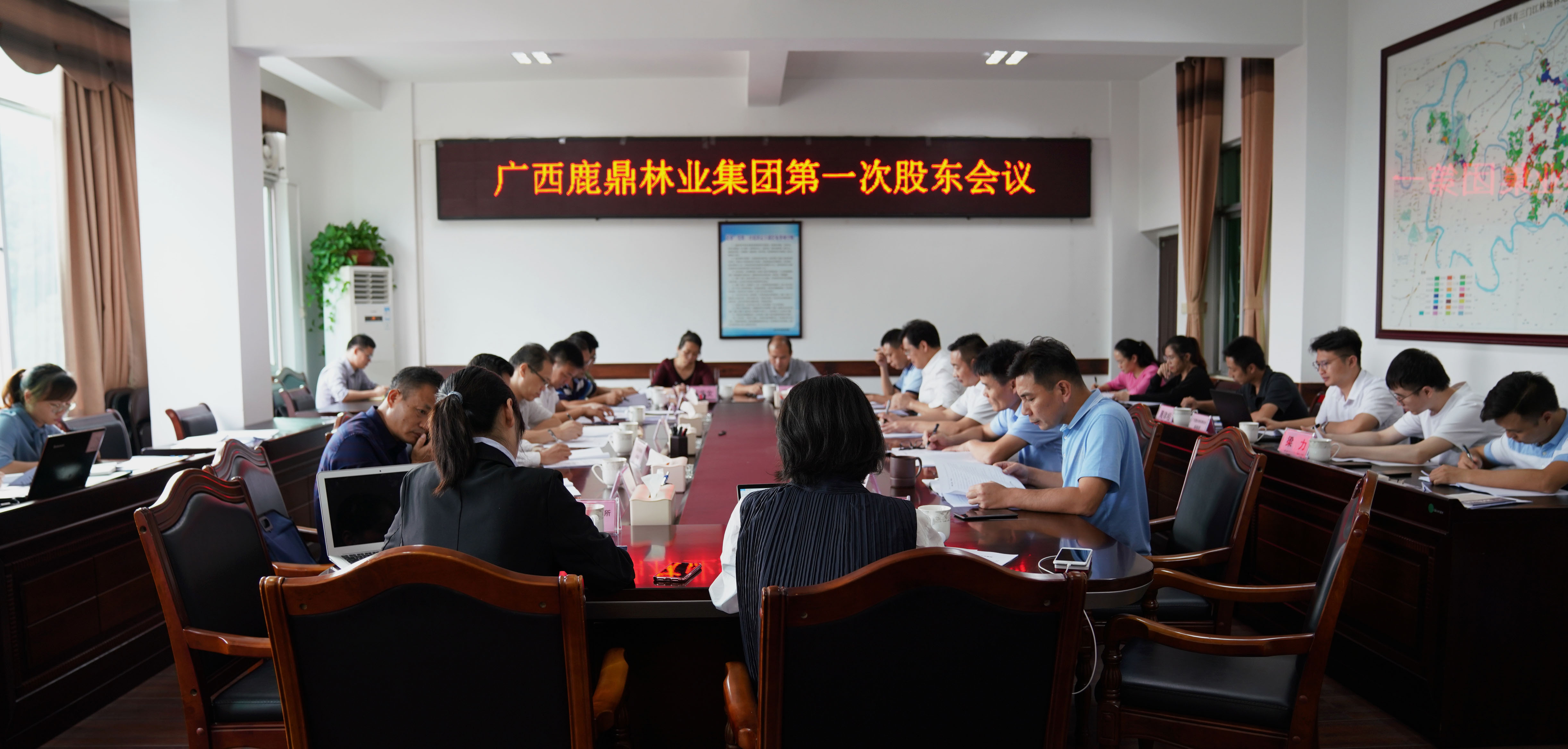 广西东升国际官网林业集团第一次股东会召开