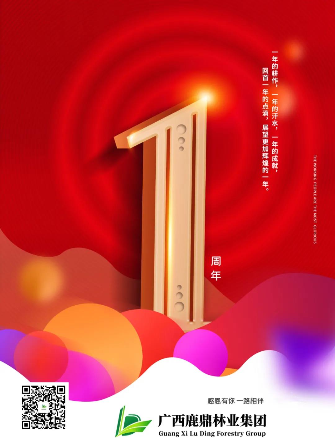 广西东升国际官网林业集团成立1周年