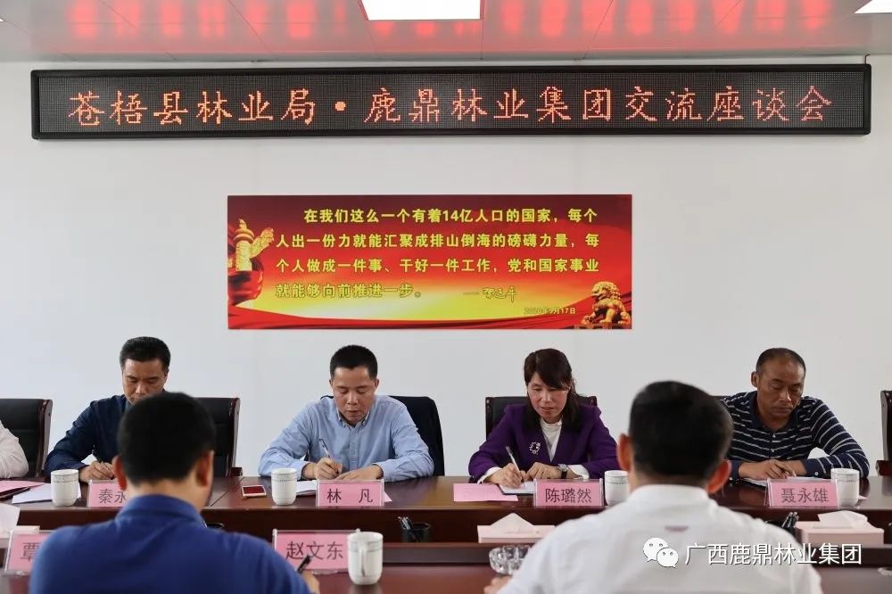 东升国际官网集团与苍梧县林业局召开交流座谈会1.jpg