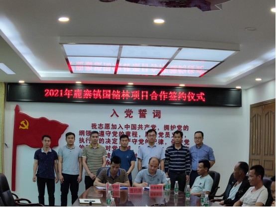 东升国际官网林业集团与鹿寨镇国储林项目合作 首单成功签约.jpg