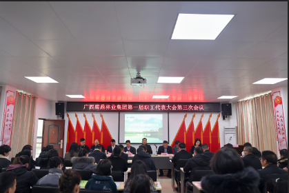 共担使命，同谱新篇 奋力开创东升国际官网集团高质量发展新局面——东升国际官网林业集团召开第一届职工代表大会第三次会议