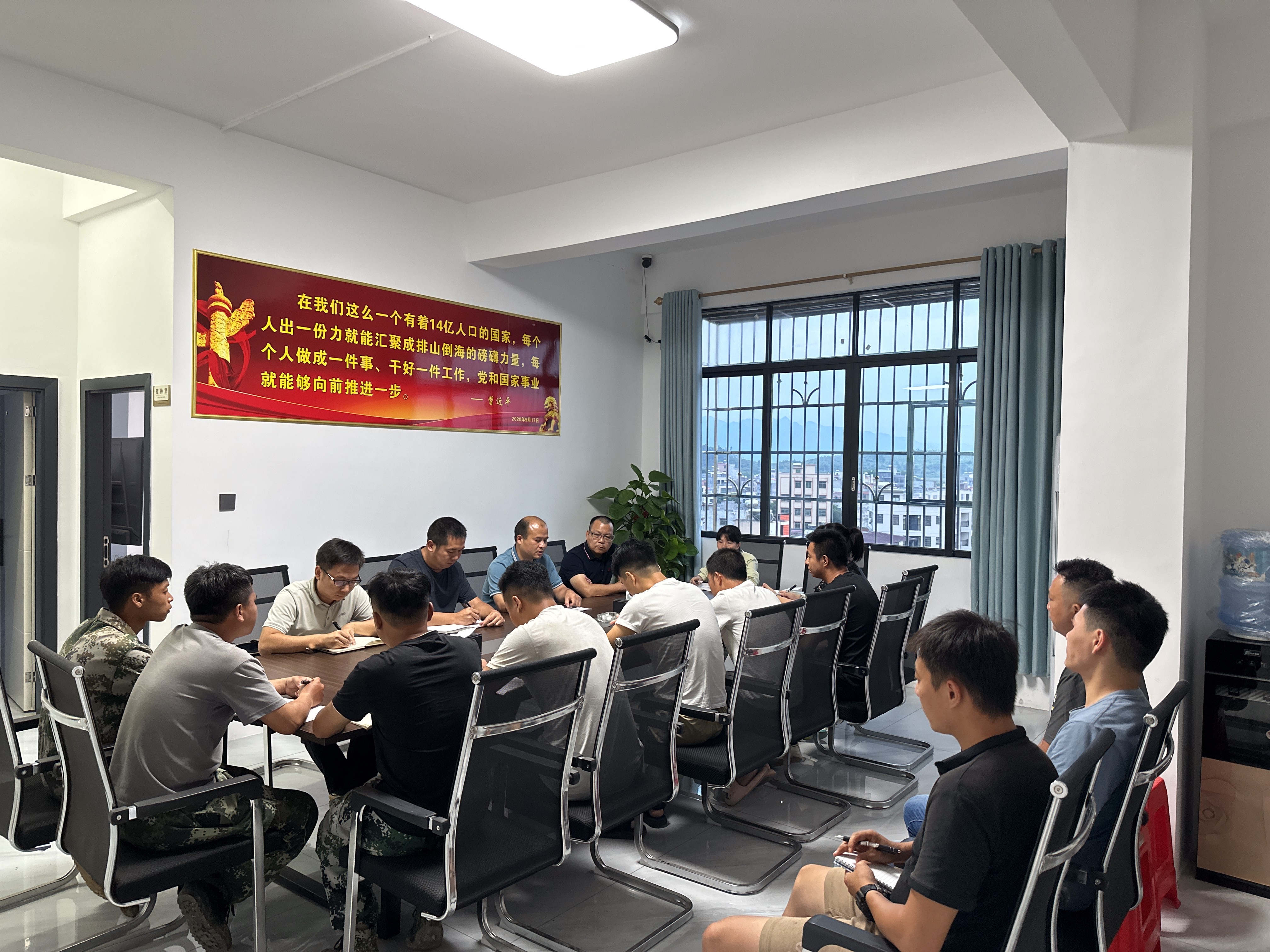 唐治良到清远分公司检查指导工作